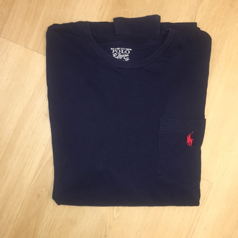 Polo long sleeve tee